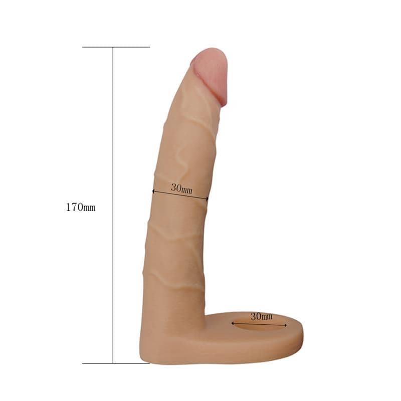 Descubre la emoción de la doble estimulación y lleva la intimidad a un nivel completamente nuevo con nuestro anillo para pene con dildo. ¡Vive el placer en su máxima expresión!