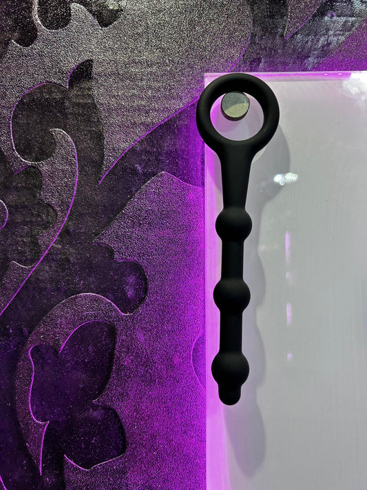 Bolas Chinas de color negro finas para sexo anal