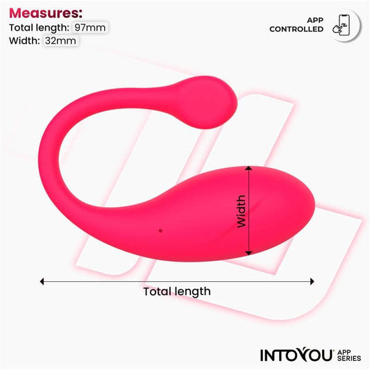 Huevo vibrador Bulby con control por app, ideal para estimulación interna discreta y a distancia.