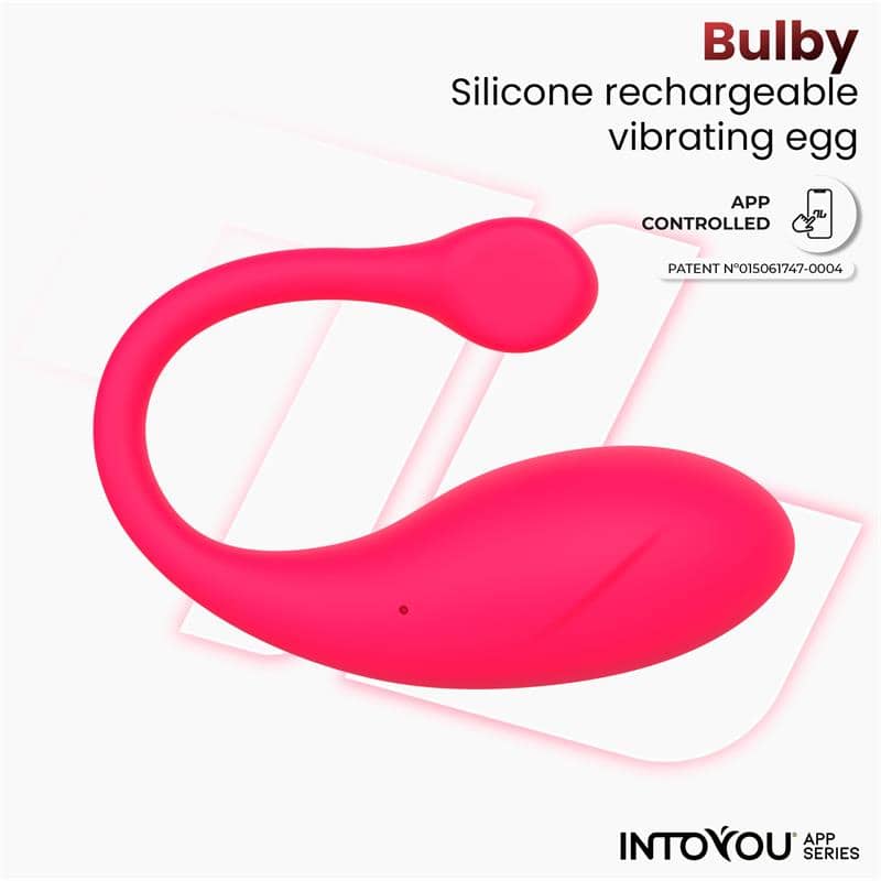 Huevo vibrador Bulby con control por app, ideal para estimulación interna discreta y a distancia.