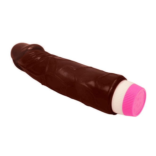 Vibrador realista con forma de pene, diseño anatómico detallado y material suave; ofrece múltiples intensidades de vibración para una experiencia natural y placentera