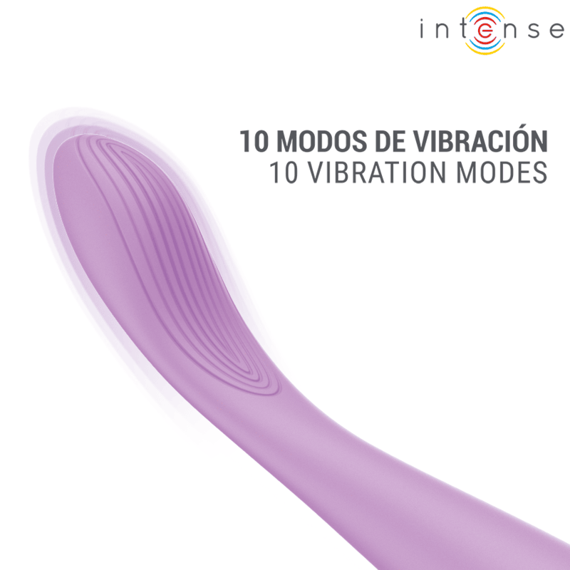 Estimulador flexible de punto G con 10 modos de vibración
