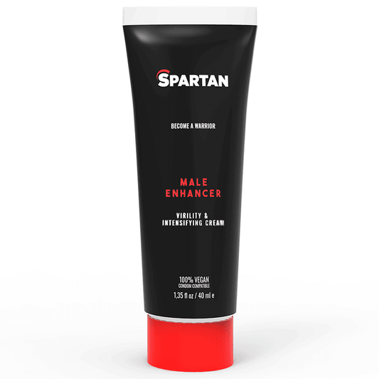 Gel de erección Spartan para mejorar la resistencia y prolongar las relaciones sexuales con mayor intensidad y placer.”