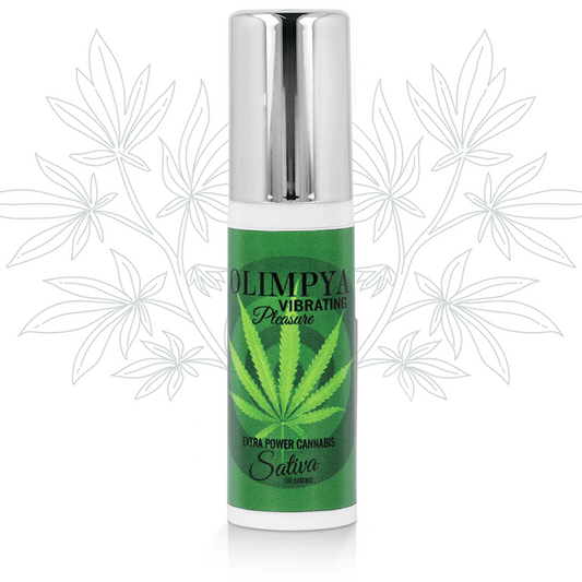 Spray vibrador con aceite de semilla de cannabis, efecto cosquilleante y estimulante para mayor excitación y placer