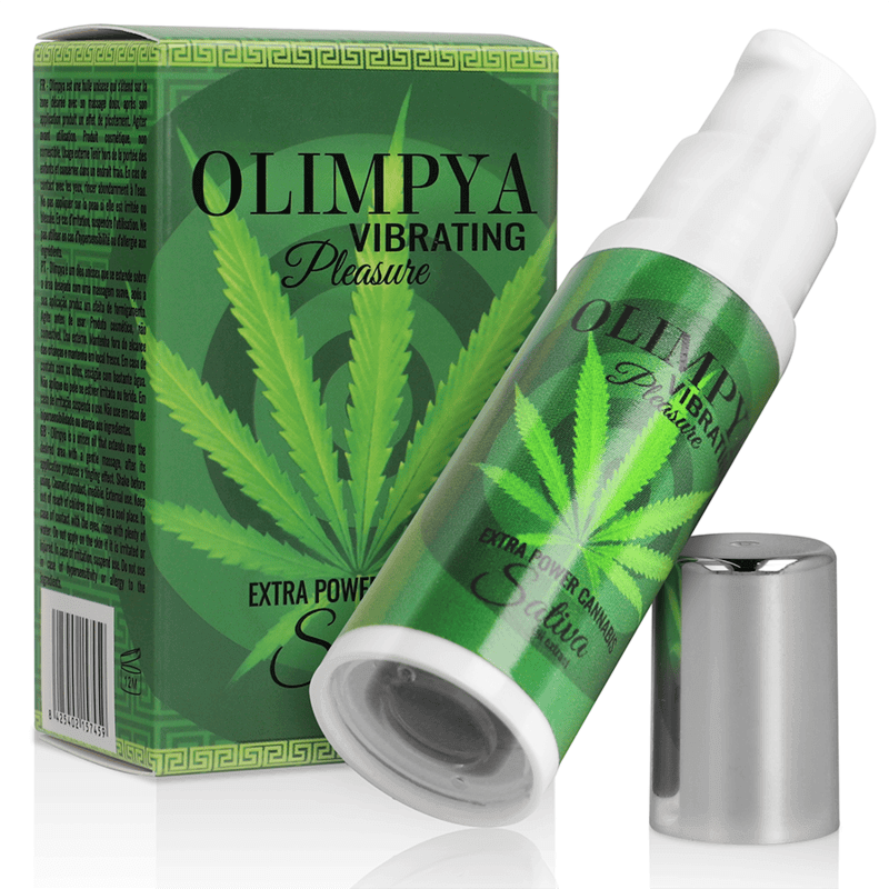 Spray vibrador con aceite de semilla de cannabis, efecto cosquilleante y estimulante para mayor excitación y placer