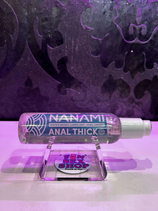 Lubricante anal de base acuosa, ideal para facilitar la penetración con máxima suavidad y confort