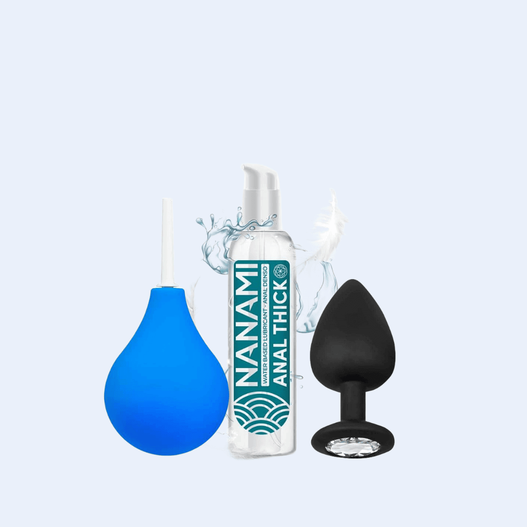 Pack de iniciación anal con plugs de diferentes tamaños, ideal para una experiencia cómoda, segura y progresiva.