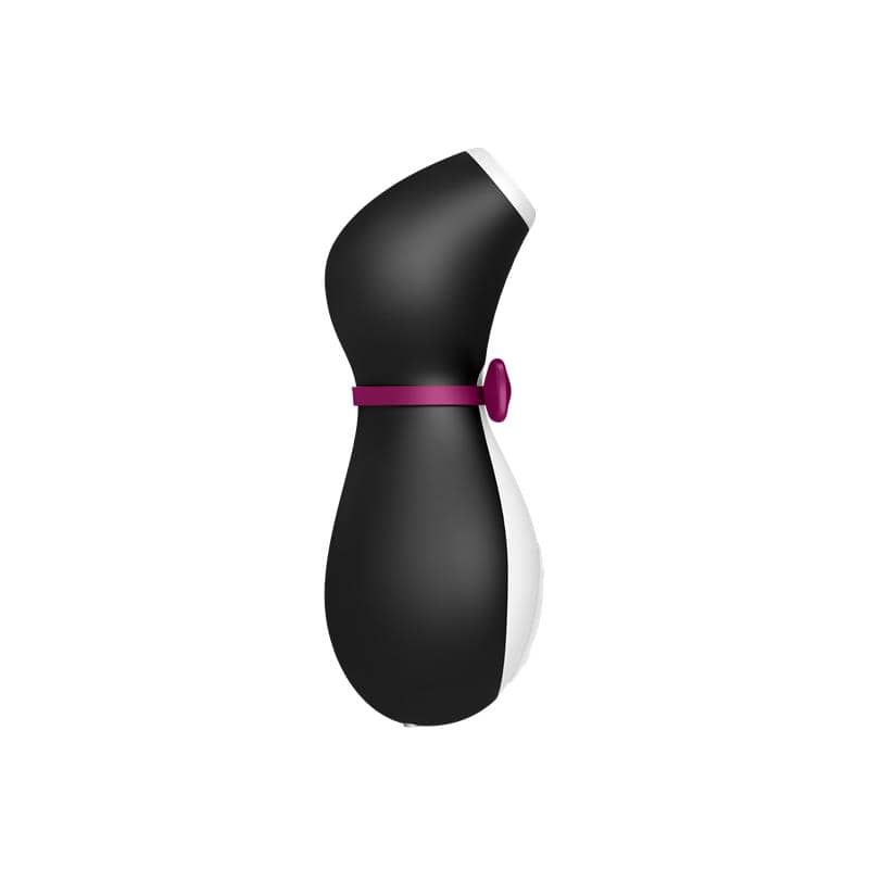 Succionador Penguin de Satisfyer con diseño elegante y tecnología de estimulación sin contacto para orgasmos múltiples mediante ondas expansivas y pulsaciones.