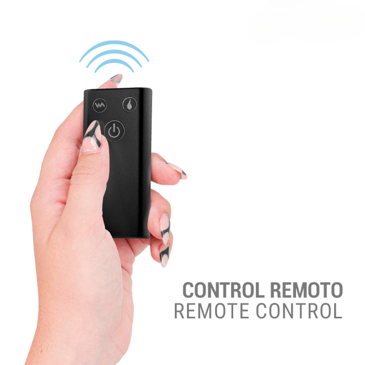 Máquina sexual con control remoto y función calor