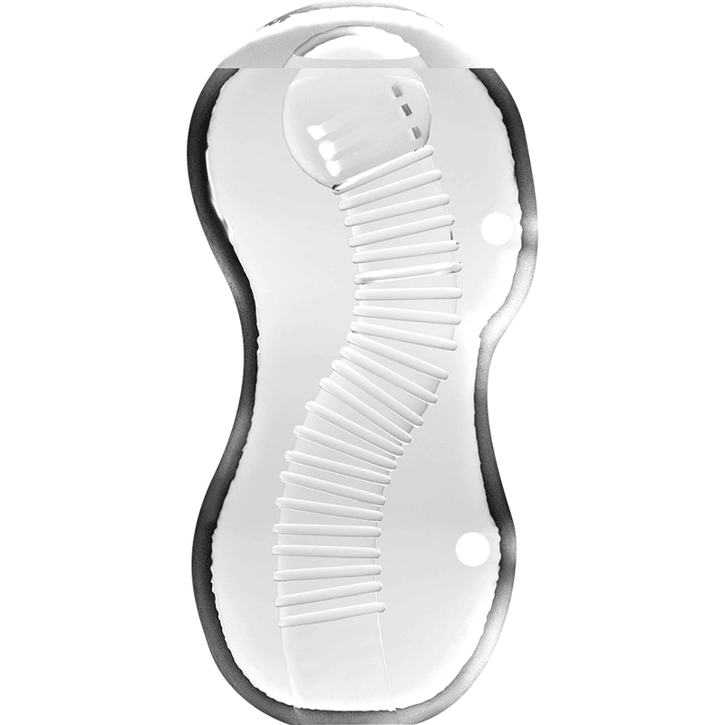 Masturbador reutilizable Tensek con texturas interiores.