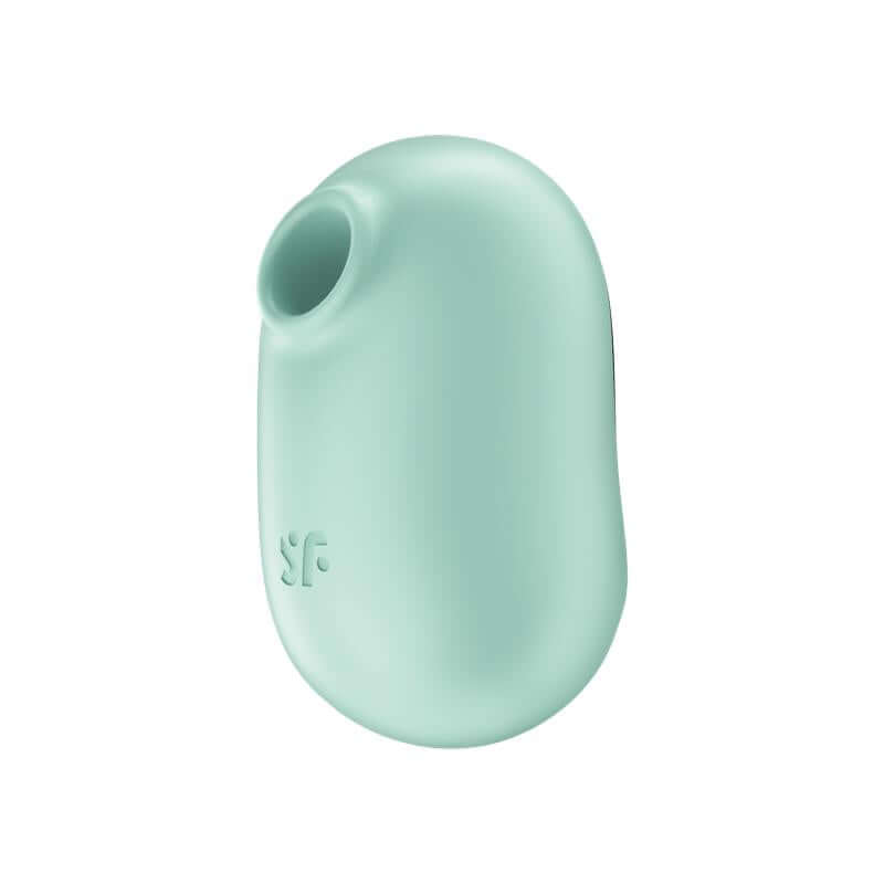 Satisfyer Pro To Go 2 estimulador de clítoris compacto con un diseño elegante y sistema de doble pulso de aire.