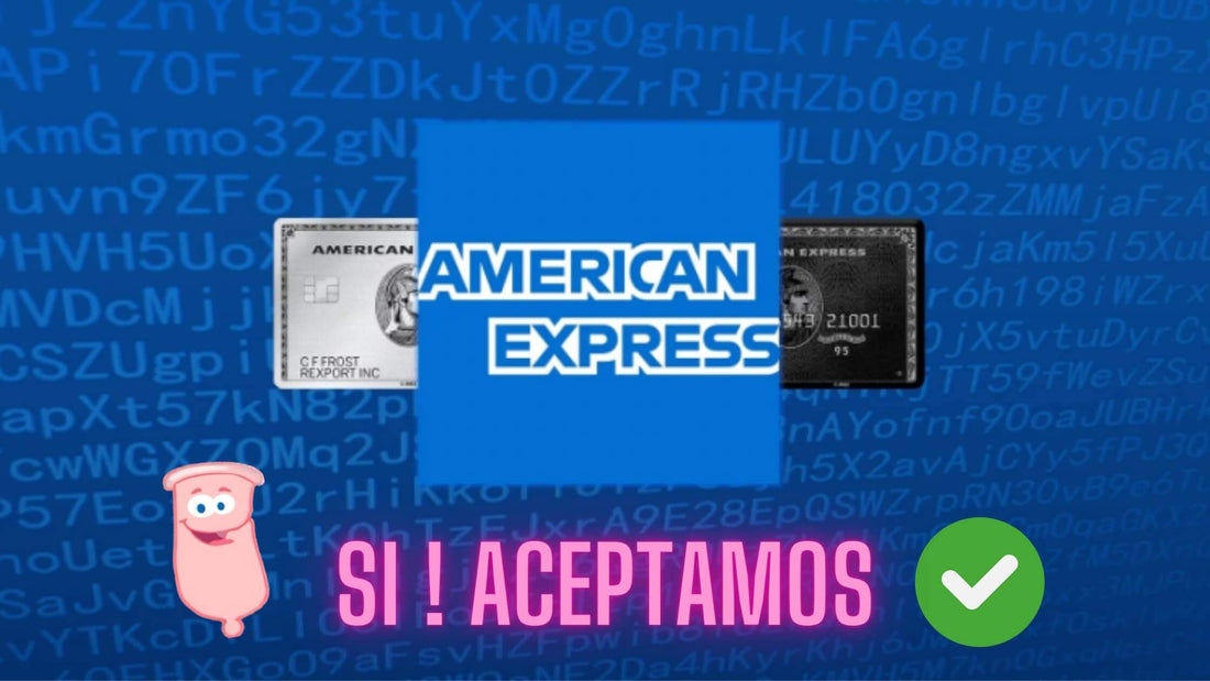 ¡Aceptamos American Express!