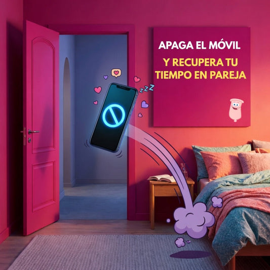 Apaga el movil y recupera tu tiempo en pareja