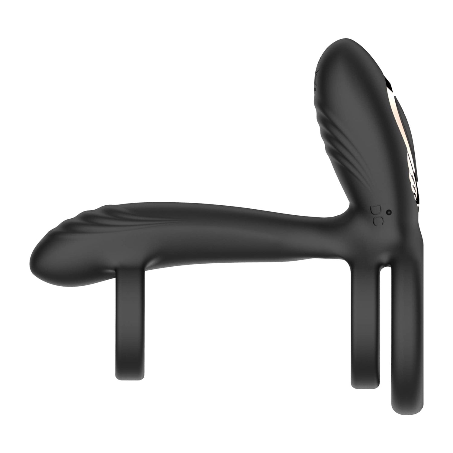 anillo vibrador con rotacion y control remoto recargable