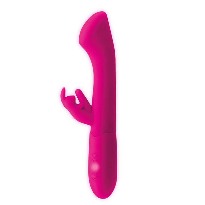 vibrador de silicona para punto g y clitoris recargable usb