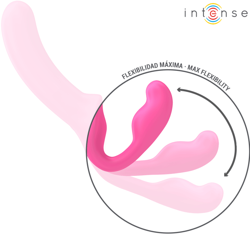 Vibrador AMY Intense de silicona médica en color negro, diseño elegante de 20 cm con control remoto, resistente al agua y recargable por USB.