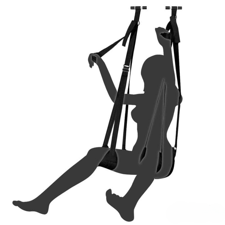 Columpio sexual para puerta, diseñado para proporcionar una experiencia íntima única y cómoda, permitiendo nuevas posiciones durante el acto sexual.