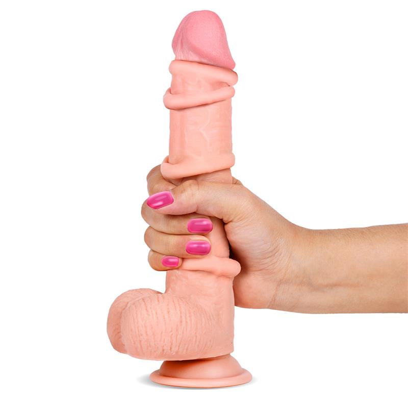 Dildo Realista con Piel Blanco