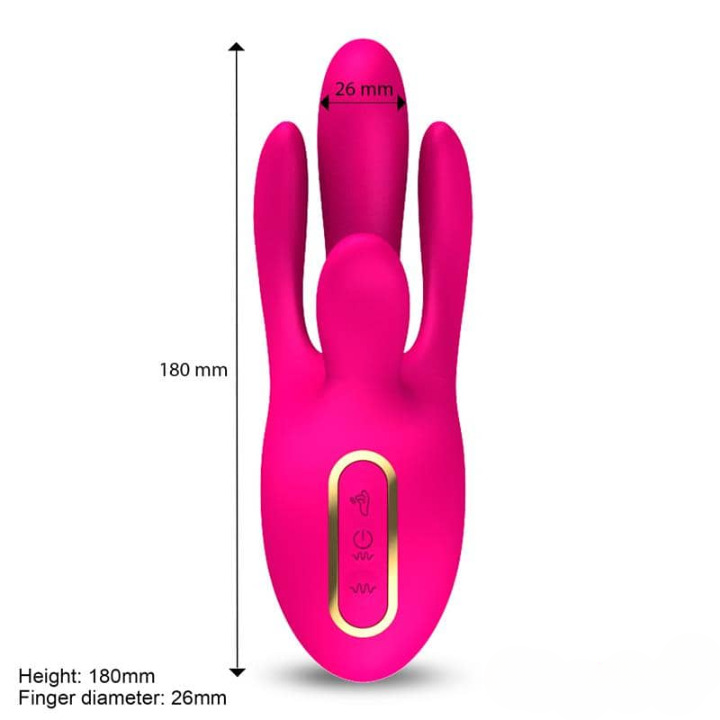 Derek, vibrador inteligente con movimiento y control por APP, diseñado para ofrecer una experiencia de placer personalizada y a distancia.