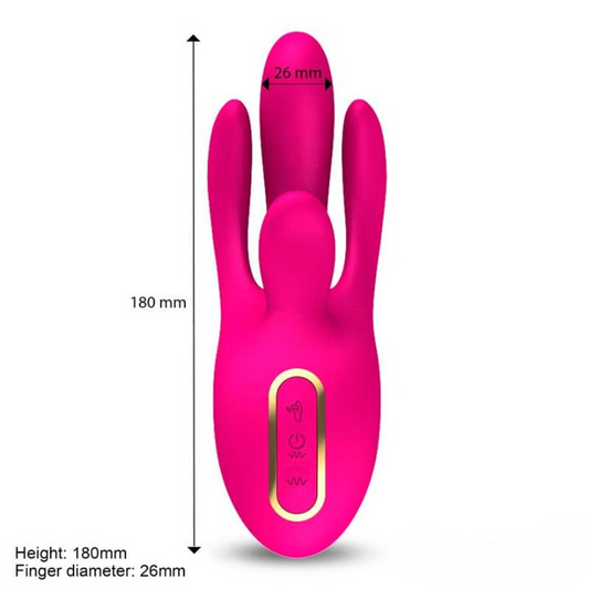 Derek, vibrador inteligente con movimiento y control por APP, diseñado para ofrecer una experiencia de placer personalizada y a distancia.