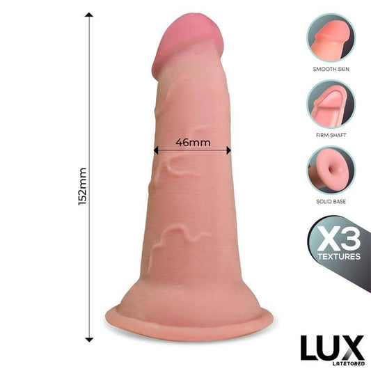 Los dildos Lux Triple Densidad presumen de un realismo extraordinario.