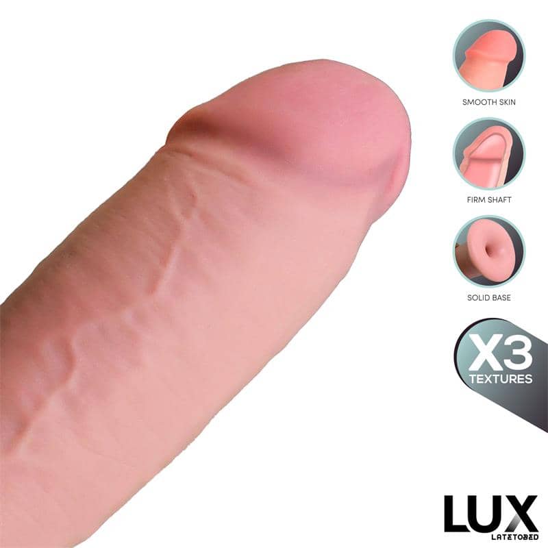 Los dildos Lux Triple Densidad presumen de un realismo extraordinario.