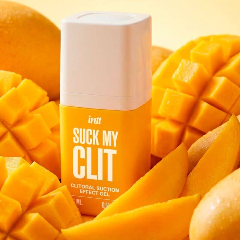 gel intimo estimulante sabor mango efecto calor vibracion
