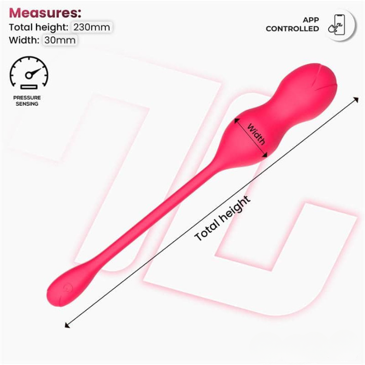 Entrenador de suelo pélvico Kyra con vibración, ideal para fortalecer los músculos vaginales y mejorar el placer.