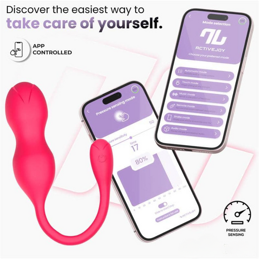 Entrenador de suelo pélvico Kyra con vibración, ideal para fortalecer los músculos vaginales y mejorar el placer.