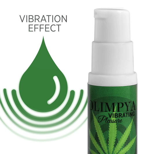 Spray vibrador con aceite de semilla de cannabis, efecto cosquilleante y estimulante para mayor excitación y placer