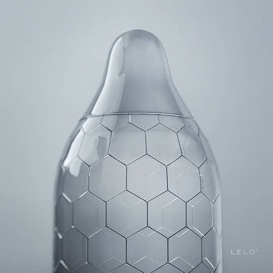 preservativos ultrafinos estructura hexagonal caja 12 unidades