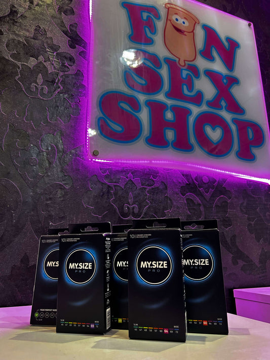 Preservativos Mysize XXL diseñados para penes grandes, ofreciendo ajuste cómodo y seguridad durante el sexo.