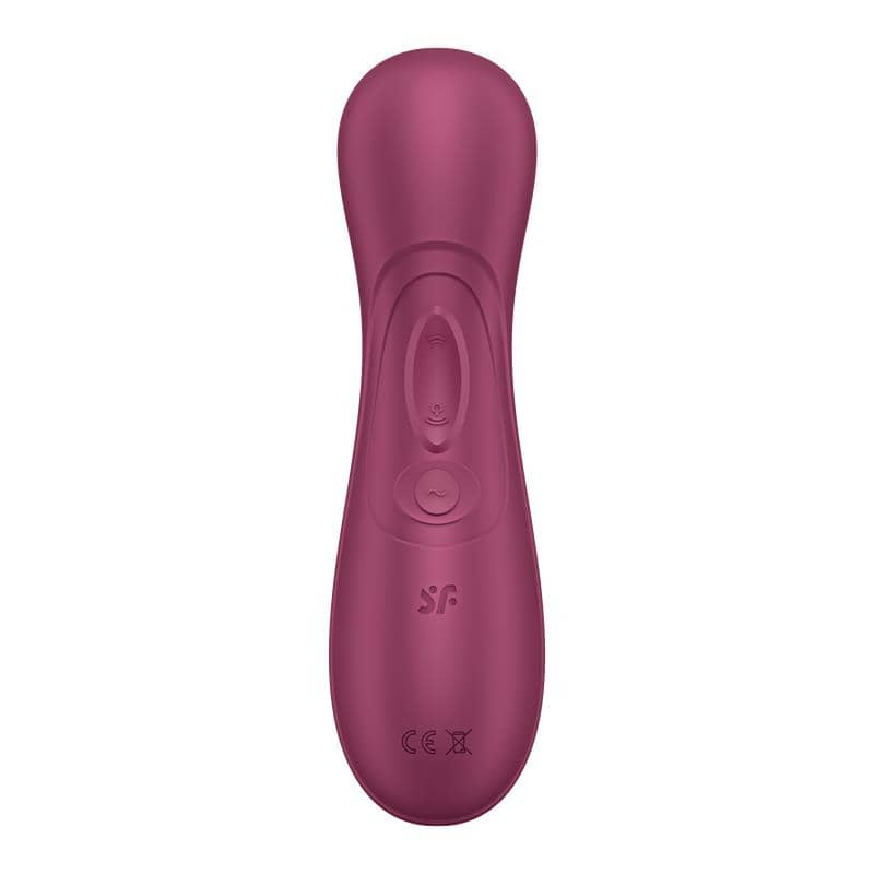 Satisfyer Pro 2 Generation 3 en color burdeos intenso, diseñado para una estimulación óptima del clítoris con tecnología Liquid Air.