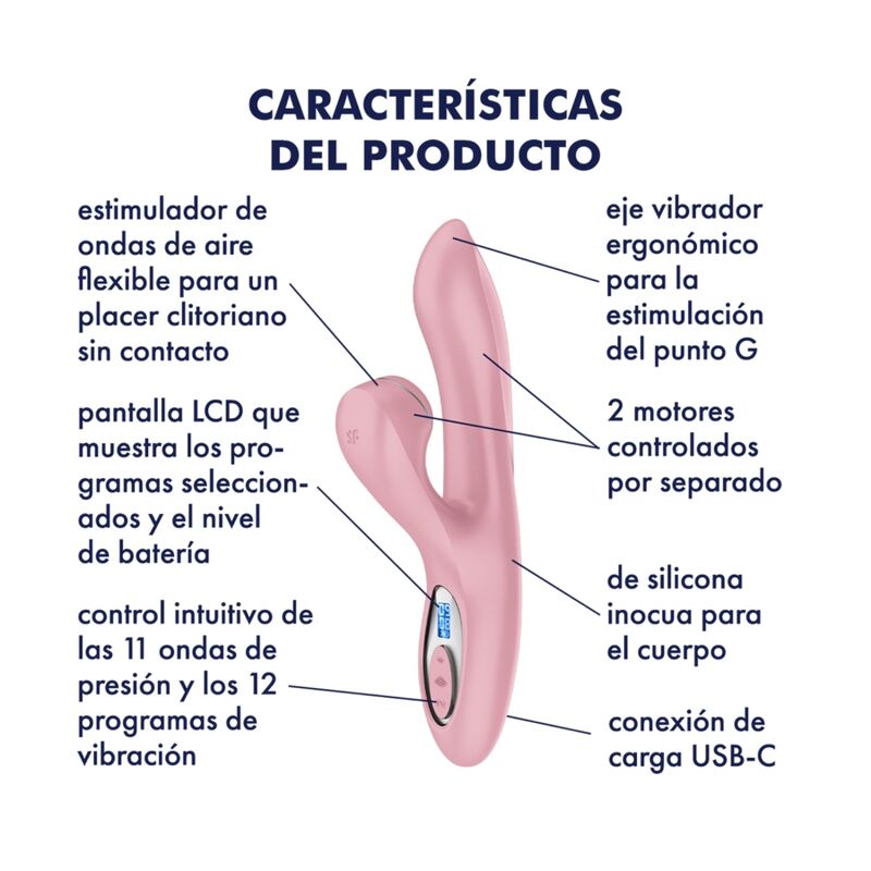 Satisfyer Pro G-Spot Rabbit Succionador y Punto G