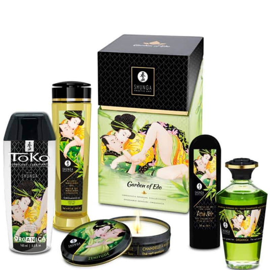 Set de Cosmética Erótica "Jardín de Edo" de Shunga.