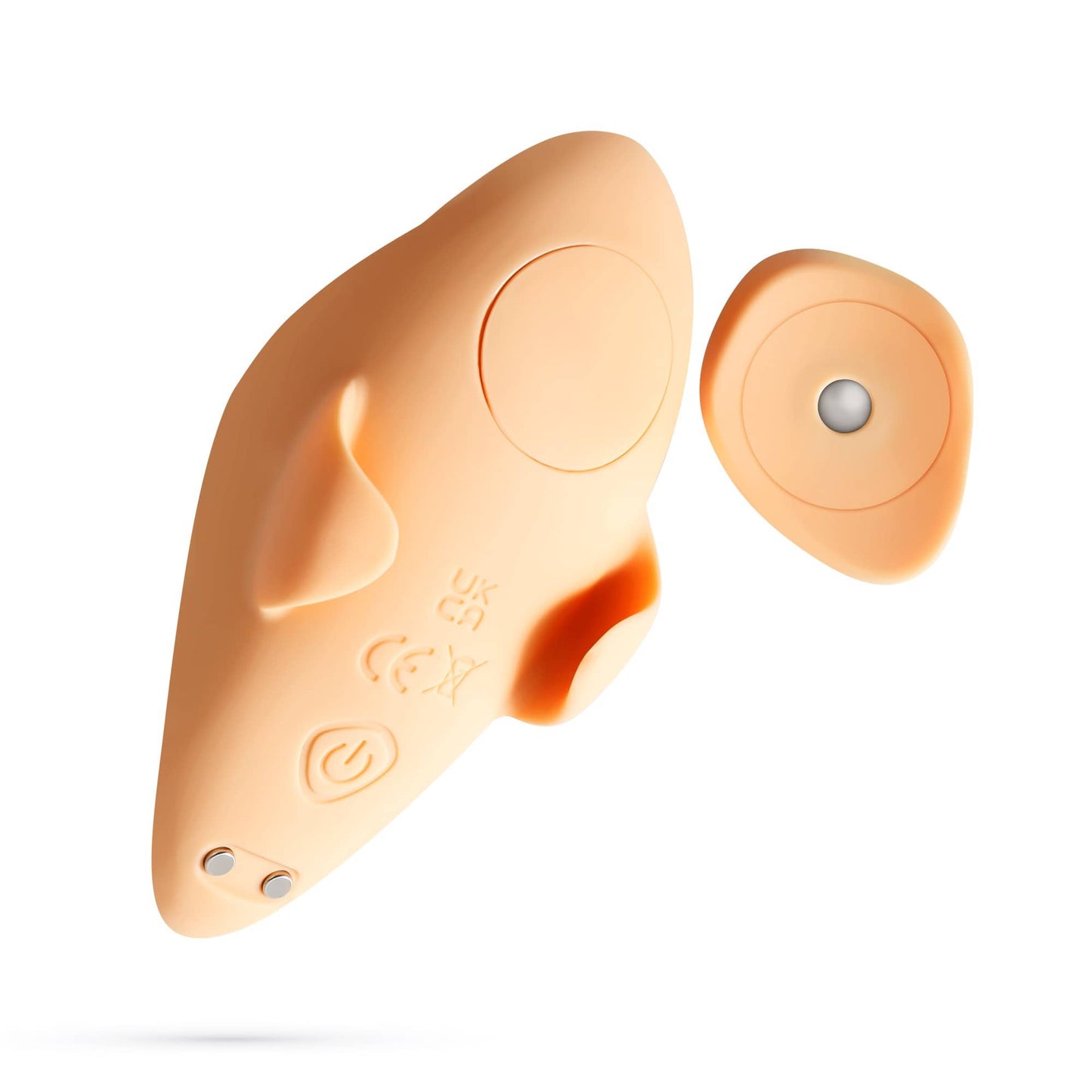 Vibrador de braguitas con control remoto inalámbrico y 9 modos de vibración