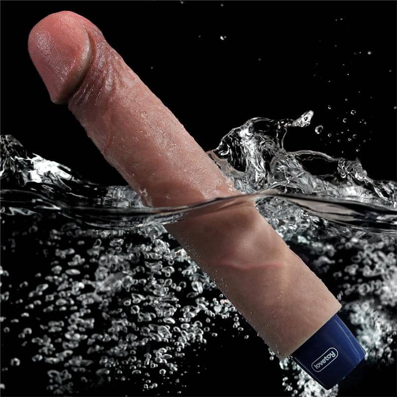 dildo 9 pulgadas con vibracion usb