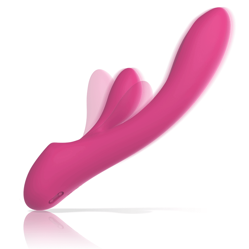 Vibrador Luigi Rabbit Rosa estimulación del clítoris y punto G.