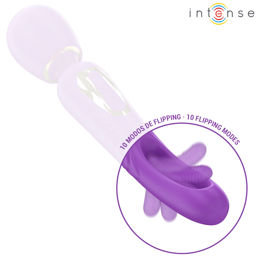 Vibrador con Lengua Giratoria Chisty