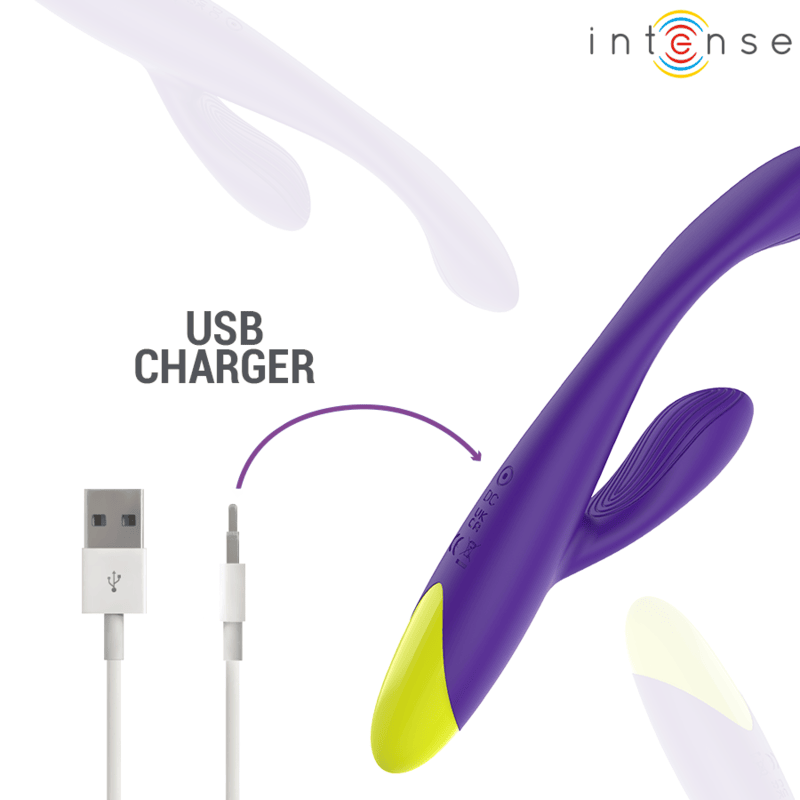 Estimulador recargable de punto G y clítoris con 10 modos de vibración