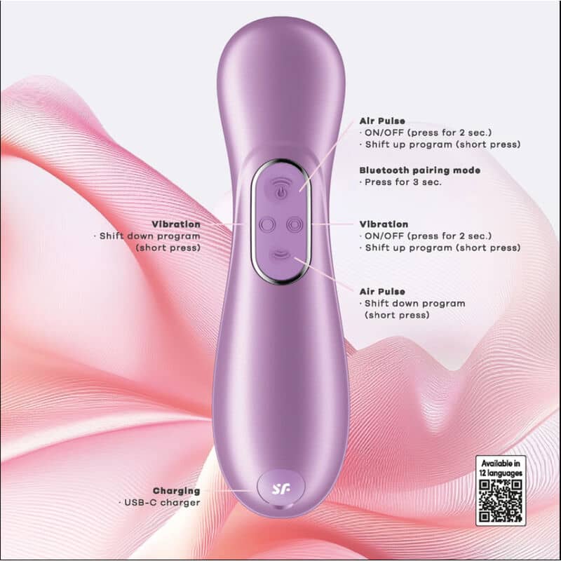 Satisfyer Pro 2 Generation, estimulador de clítoris con tecnología de ondas de presión