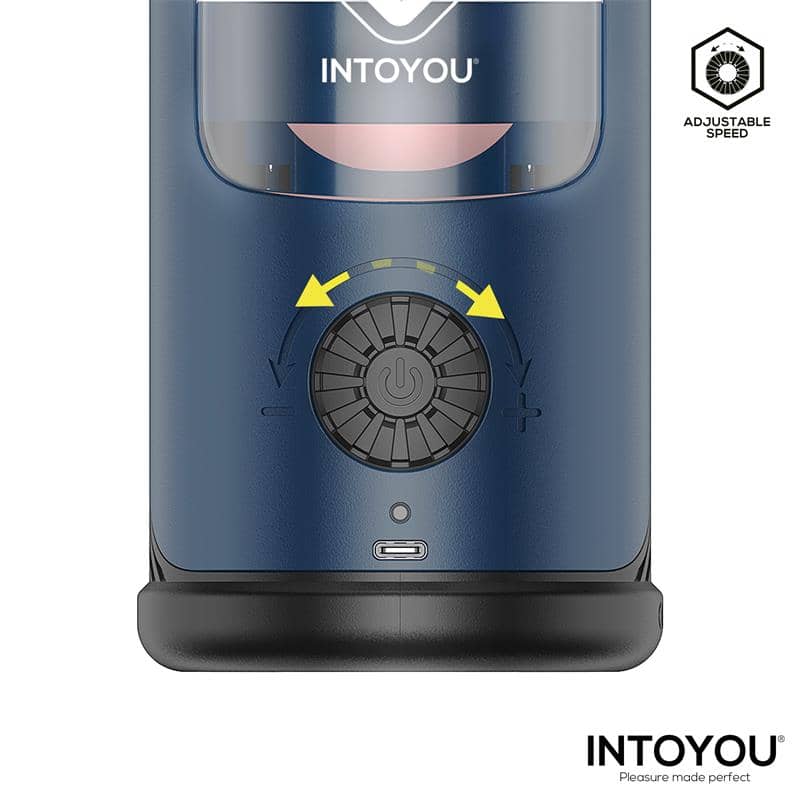 Masturbador masculino automático con movimiento thrusting, función calor y diseño ergonómico