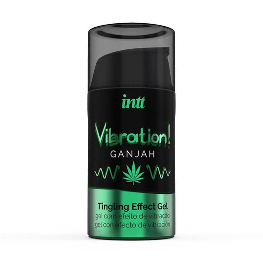 gel estimulante intimo efecto calor frio y vibracion sabor cannabis