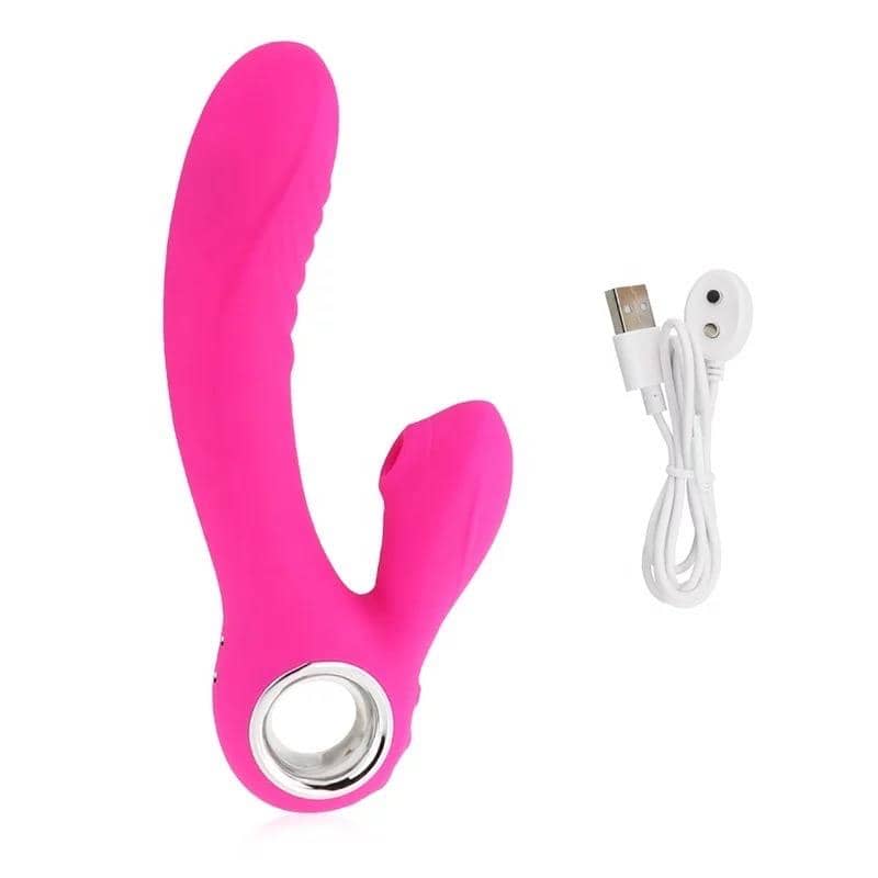 Vibrador Succionador Clítoris Calefactable DASH