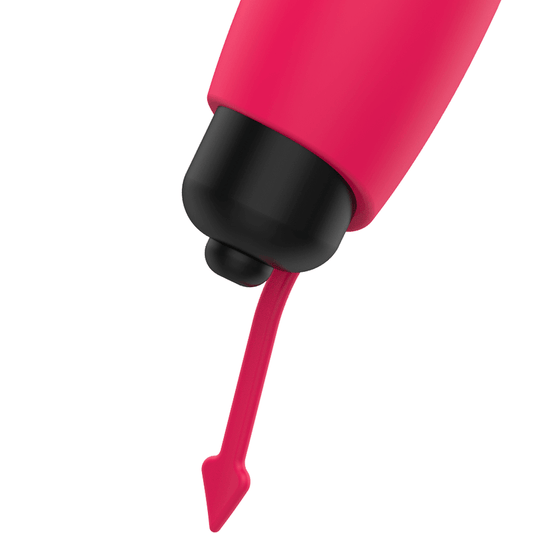 Vibrador Diablito compacto con cuernos vibradores para estimulación externa intensa del clítoris y otras zonas erógenas.